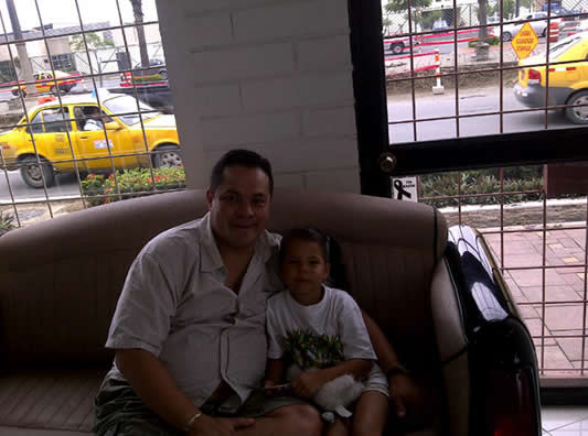Manuel Morales e Hija