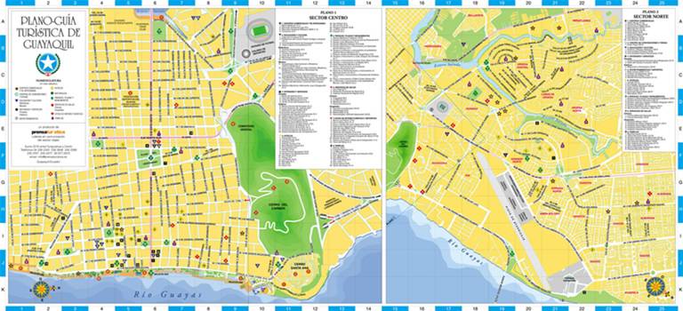 Mapa de Guayaquil