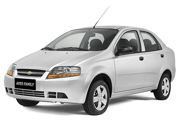 Alquiler de Chevrolet Aveo en Guayaquil