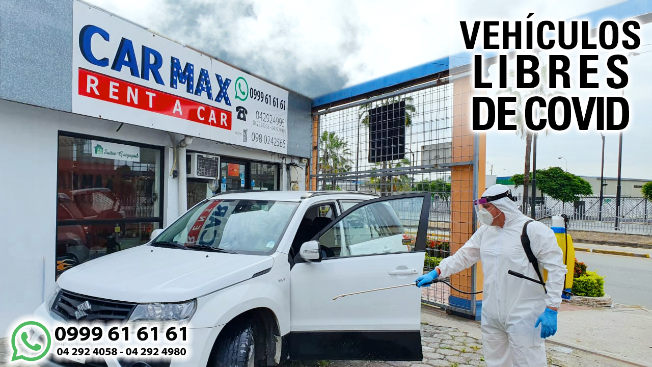 Alquiler de autos libres de Covid
