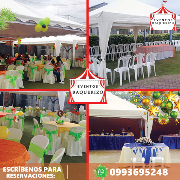 Alquiler de Carpas para Eventos Sociales Guayaquil