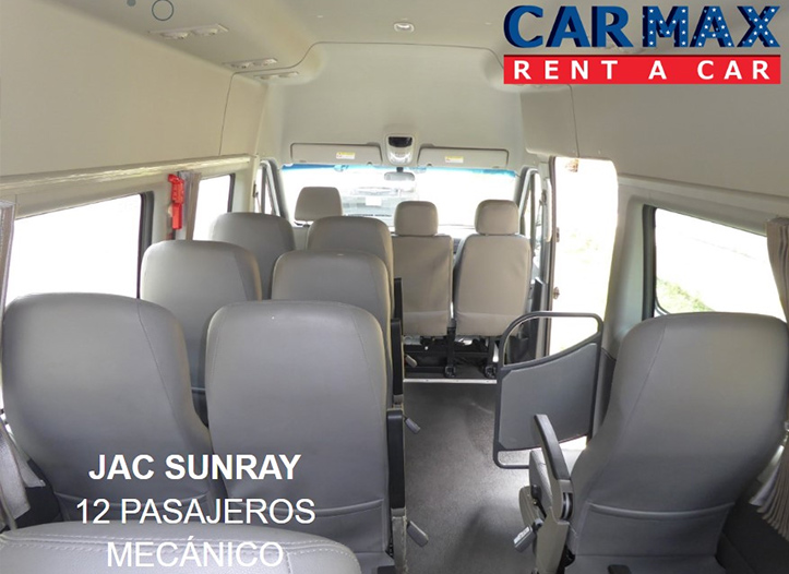 alquiler de furonetas jac sunray guayaquil